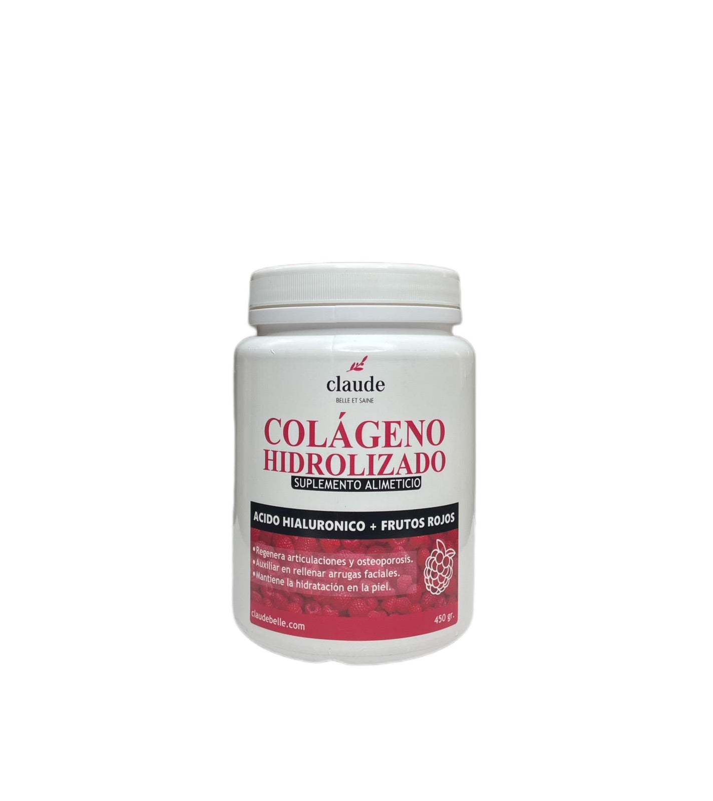 COLAGENO HIDROLIZADO C/FRUTOS ROJOS + ÁCIDO HIALURONICO