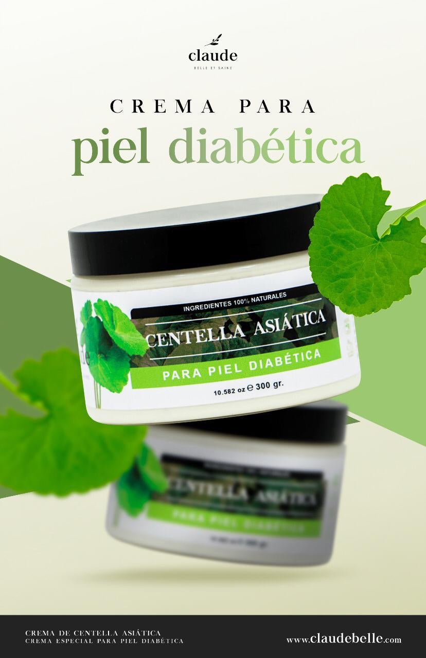 CREMA PARA PIEL DIABÉTICA “CENTELLA ASIÁTICA”