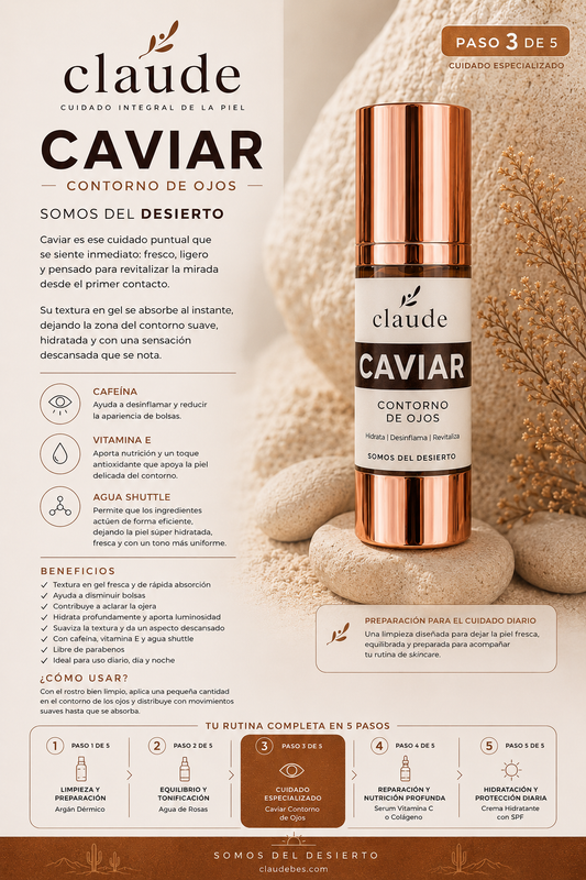 GEL CAVIAR PARA CONTORNO DE OJOS