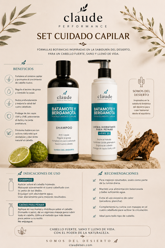 SHAMPOO PARA FORTALECIMIENTO CAPILAR