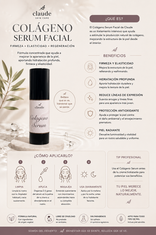 SERUM COLÁGENO PARA ELIMINAR LINEAS DE EXPRESIÓN
